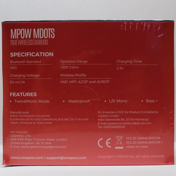 Mpow MDots Wireless Earbuds - Picture 3 of 10